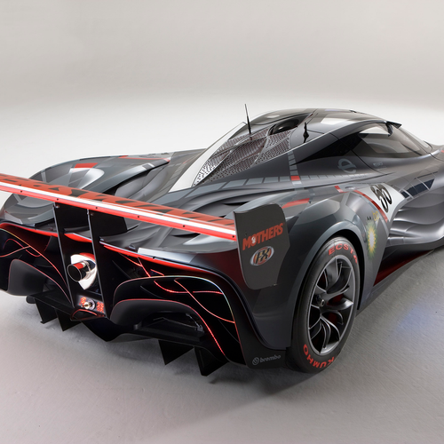 2008 Mazda Furai Concept Rear View