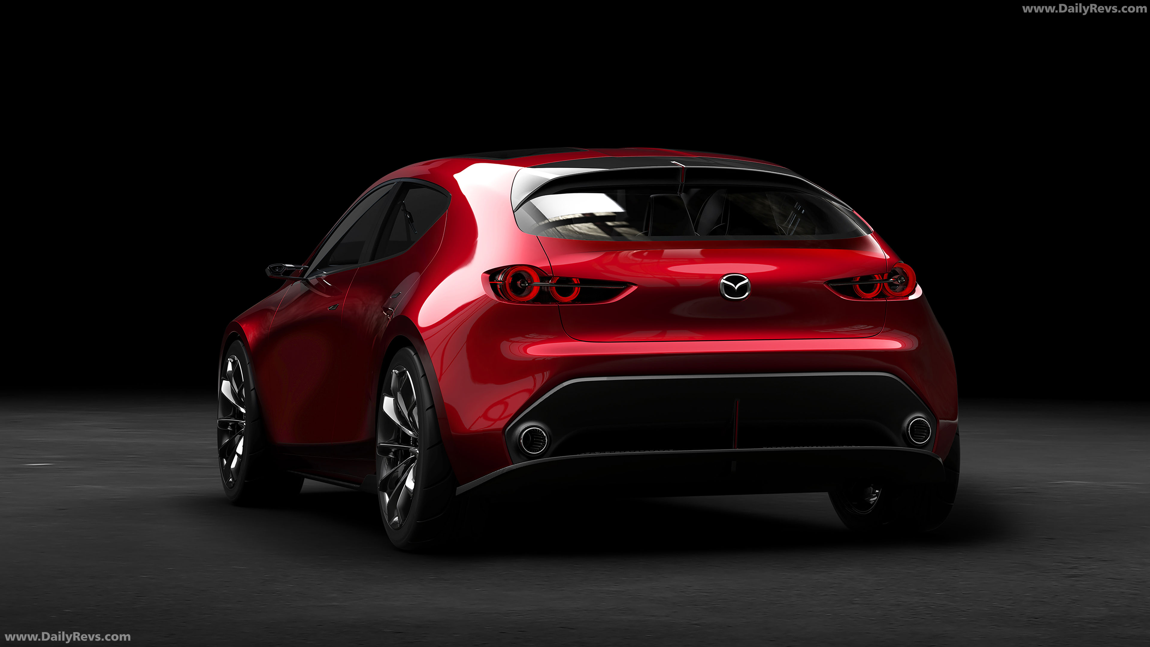 2017 Mazda KAI Concept Rear View
