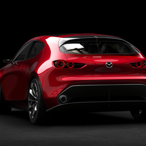 2017 Mazda KAI Concept Rear View