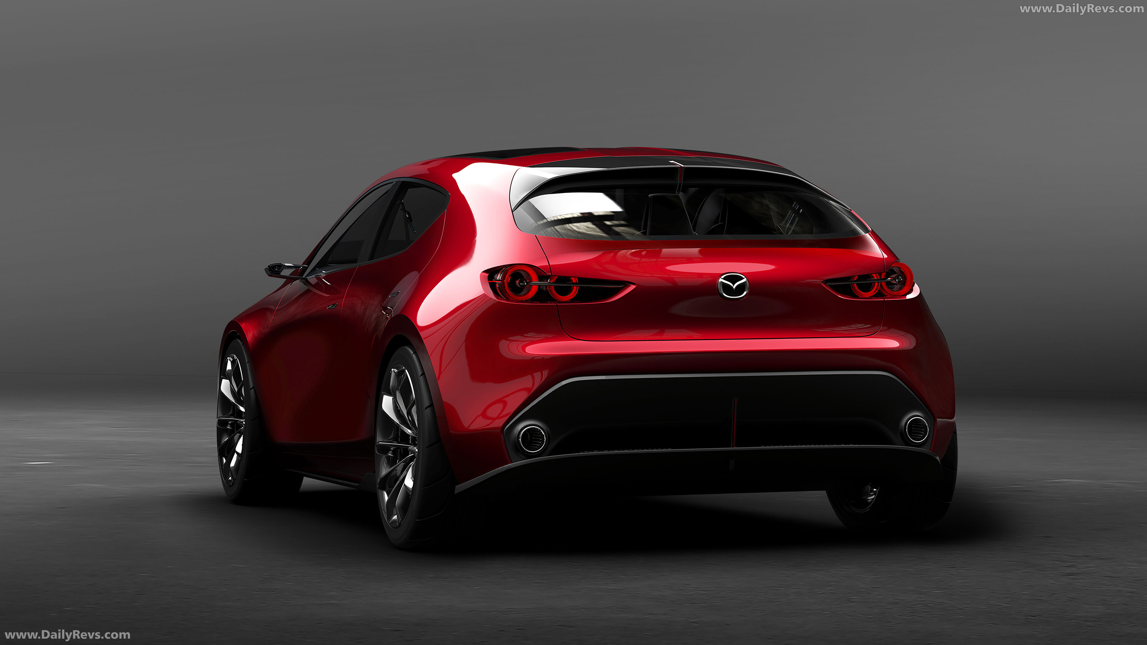 2017 Mazda KAI Concept Rear View