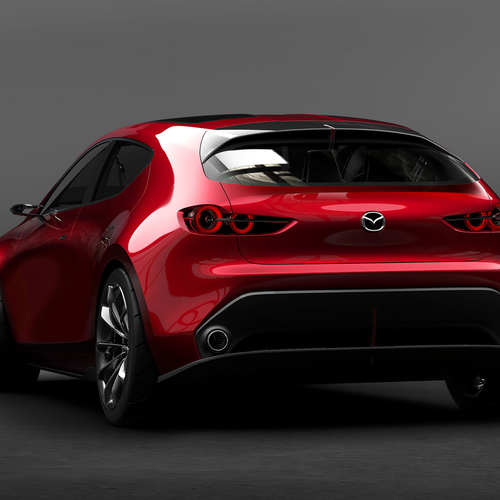 2017 Mazda KAI Concept Rear View