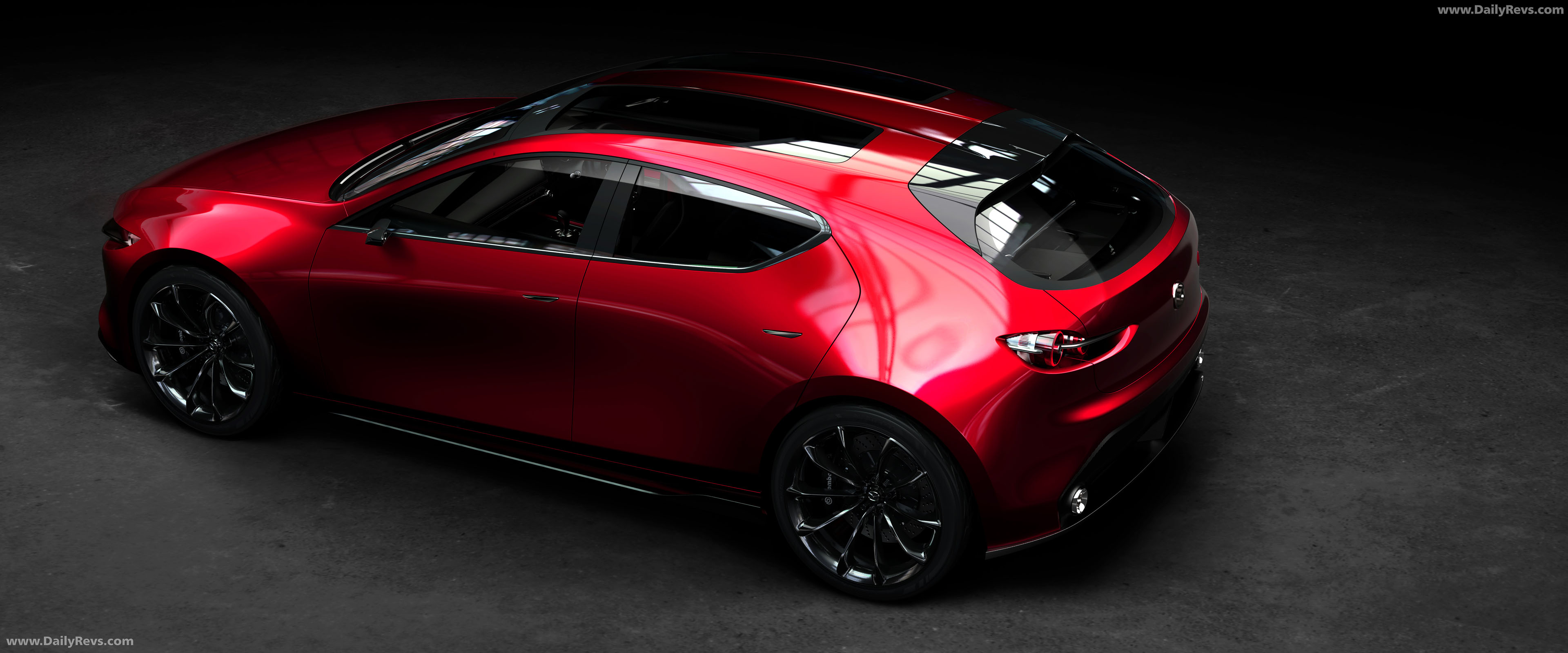 2017 Mazda KAI Concept Rear View