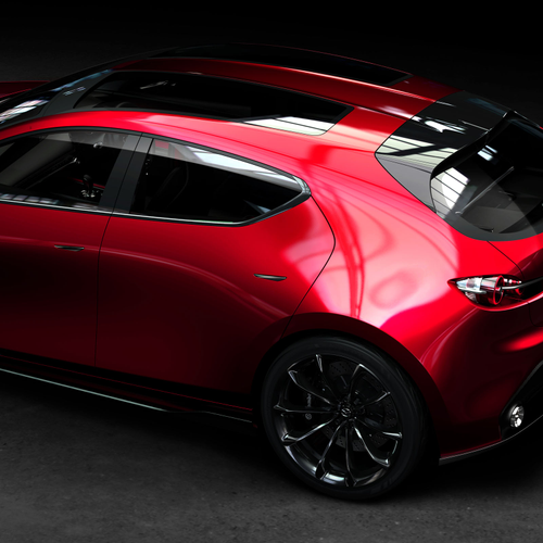 2017 Mazda KAI Concept Rear View