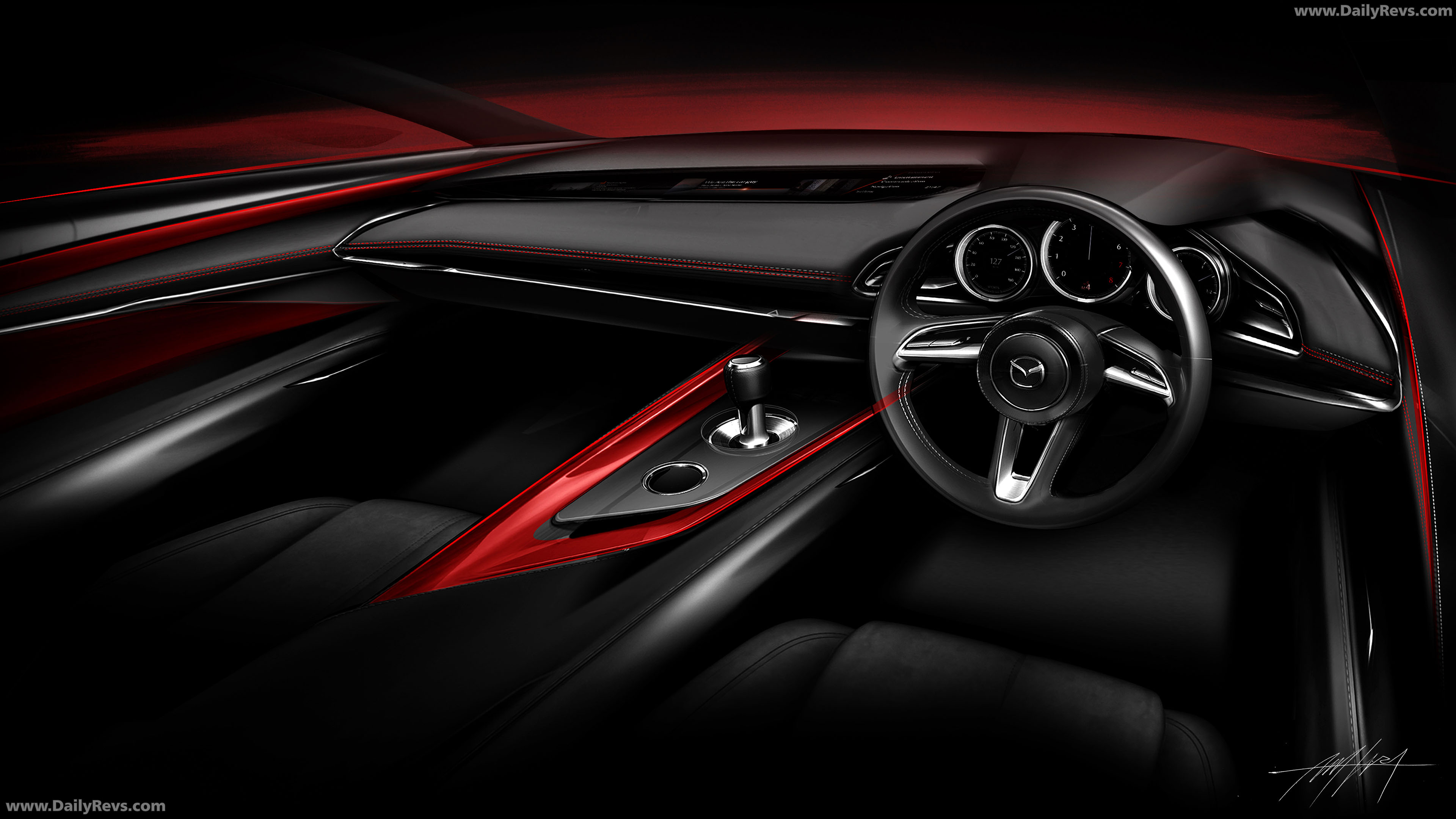 2017 Mazda KAI Concept Sketches