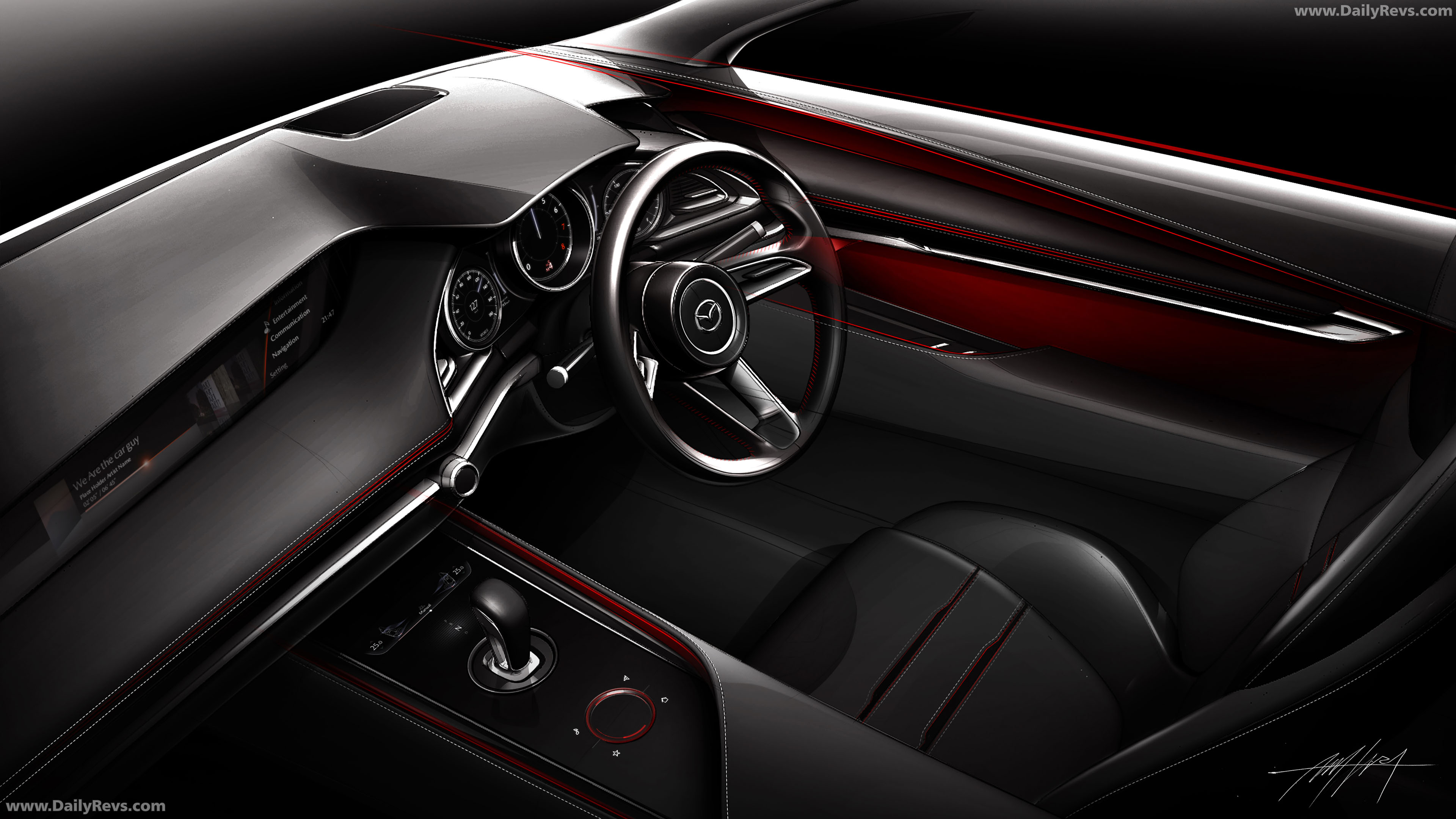 2017 Mazda KAI Concept Sketches
