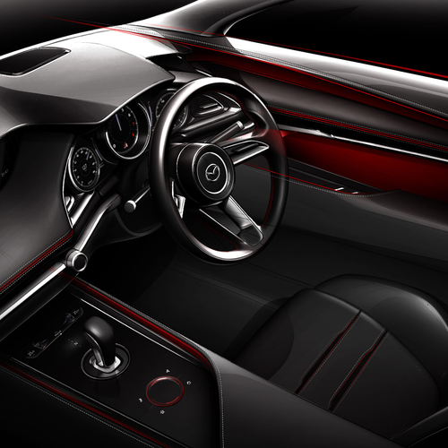 2017 Mazda KAI Concept Sketches