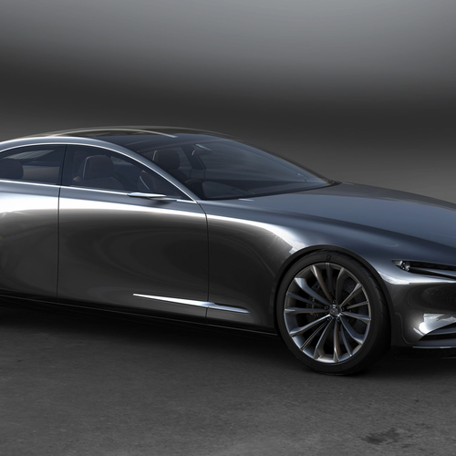 2017 Mazda Vision Coupe Concept Front View