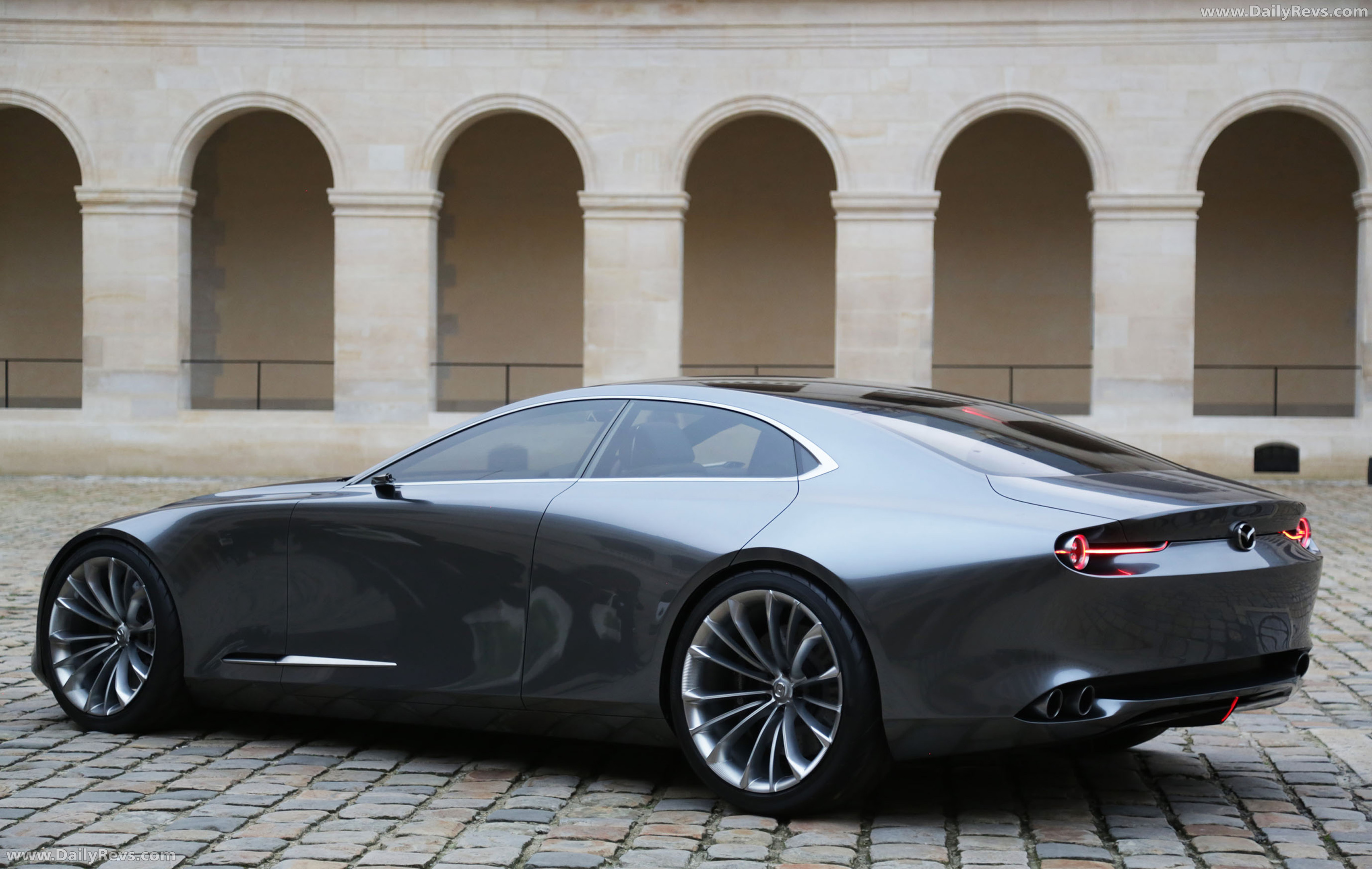 2017 Mazda Vision Coupe Concept Rear View