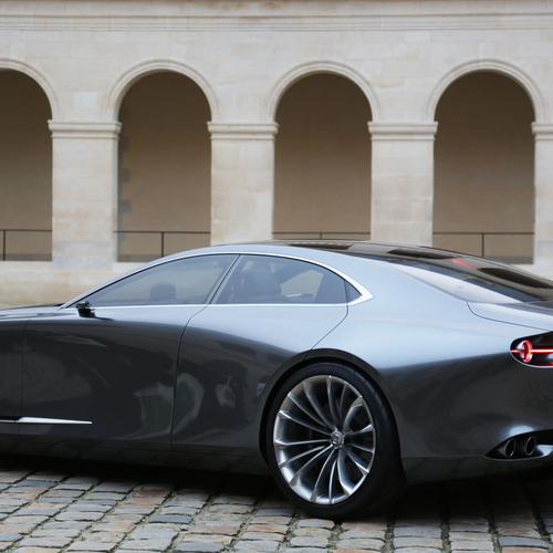 2017 Mazda Vision Coupe Concept Rear View