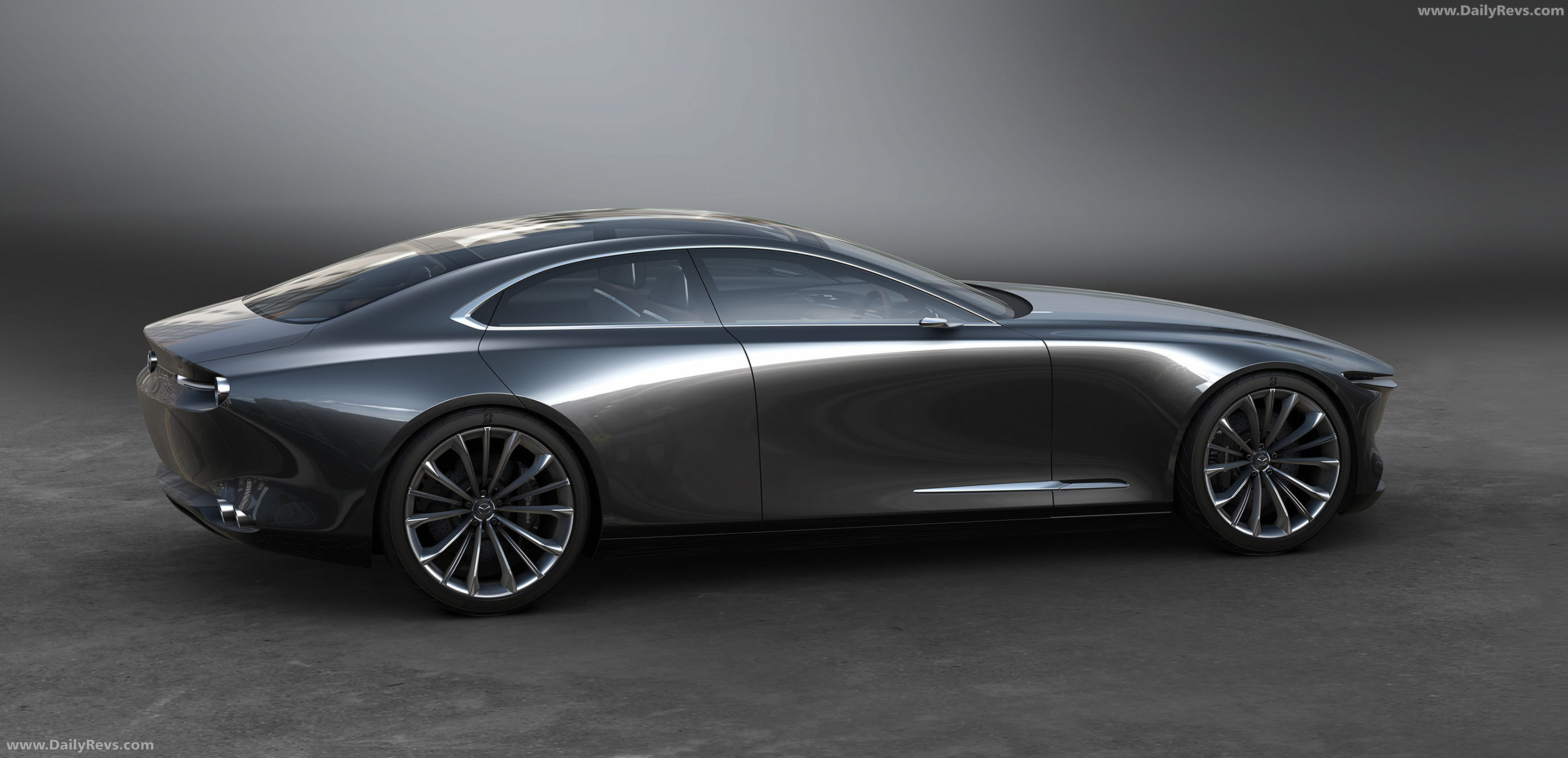 2017 Mazda Vision Coupe Concept Side View