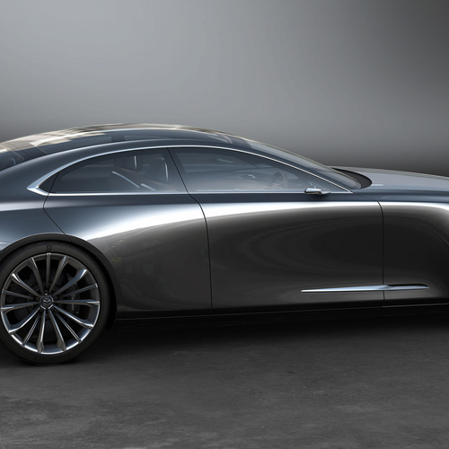 2017 Mazda Vision Coupe Concept Side View