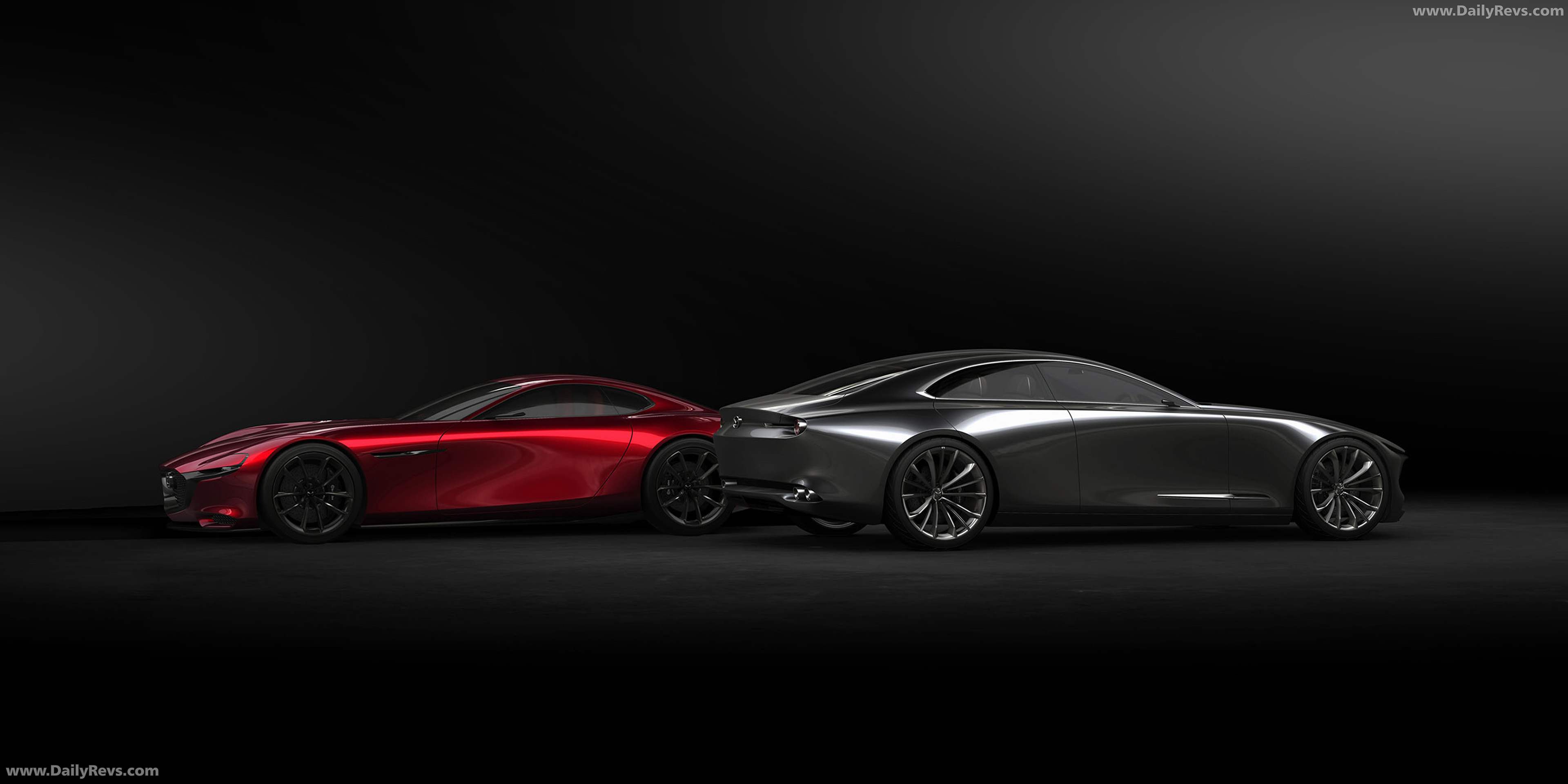 2017 Mazda Vision Coupe Concept Side View