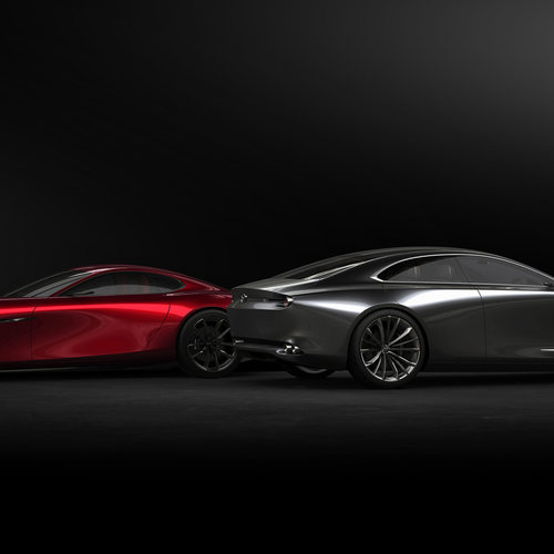 2017 Mazda Vision Coupe Concept Side View
