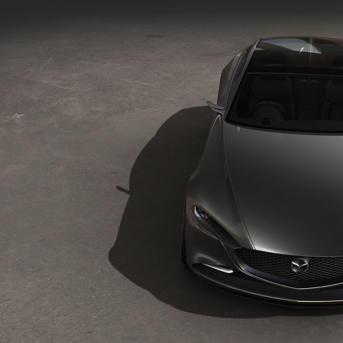 2017 Mazda Vision Coupe Concept Top View