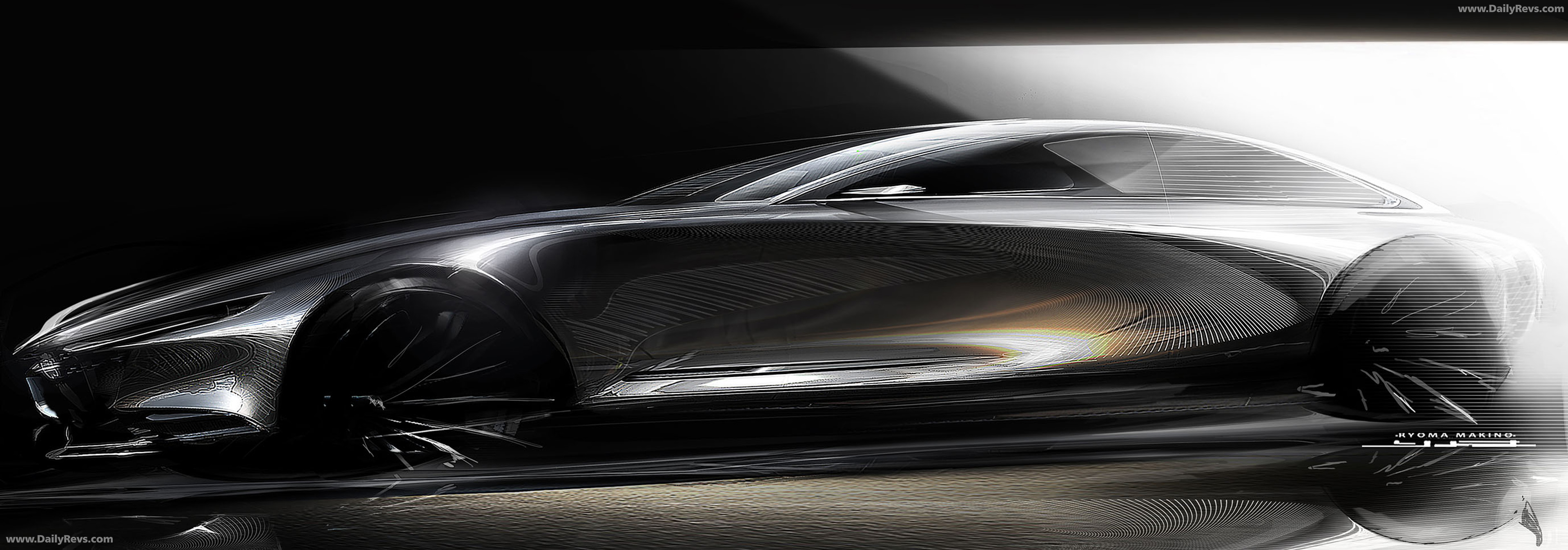 2017 Mazda Vision Coupe Concept Sketches