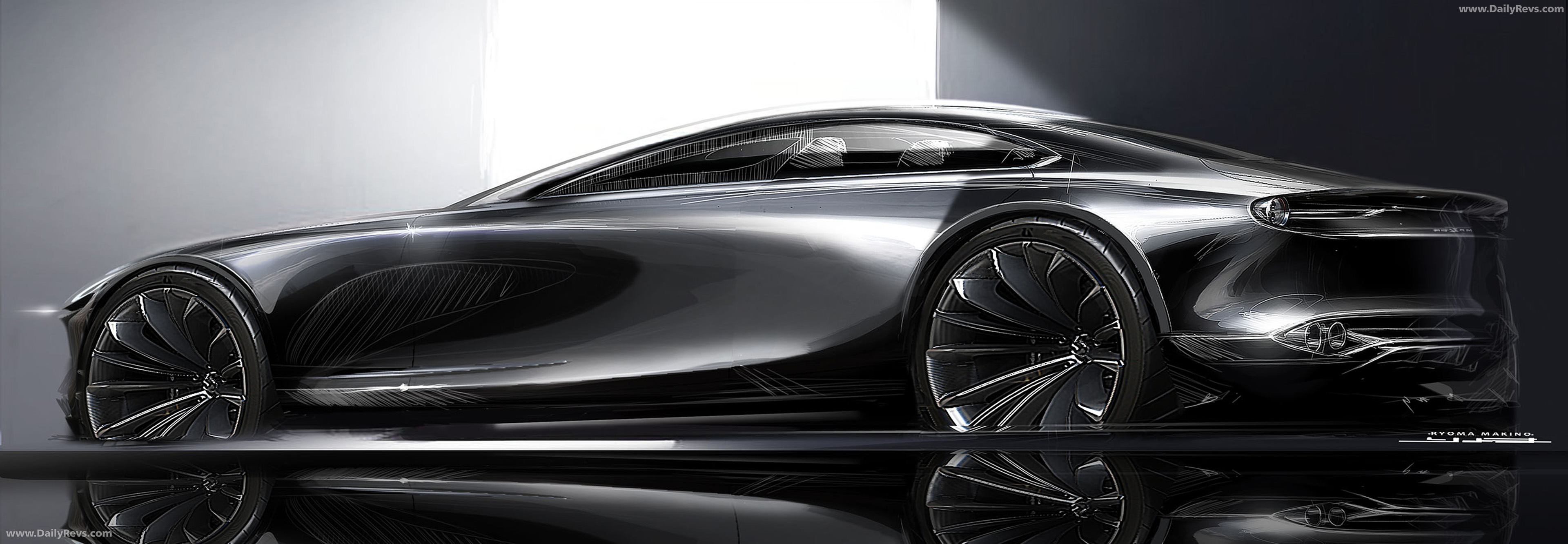 2017 Mazda Vision Coupe Concept Sketches