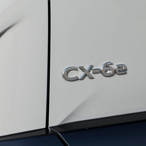 2027 Mazda CX-6e Aero Grey Exterior