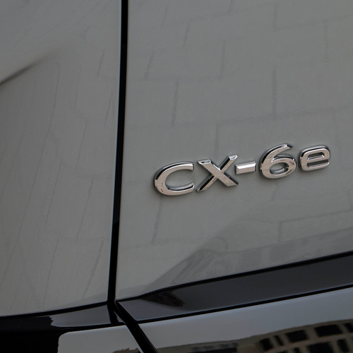 2027 Mazda CX-6e Aero Grey Exterior