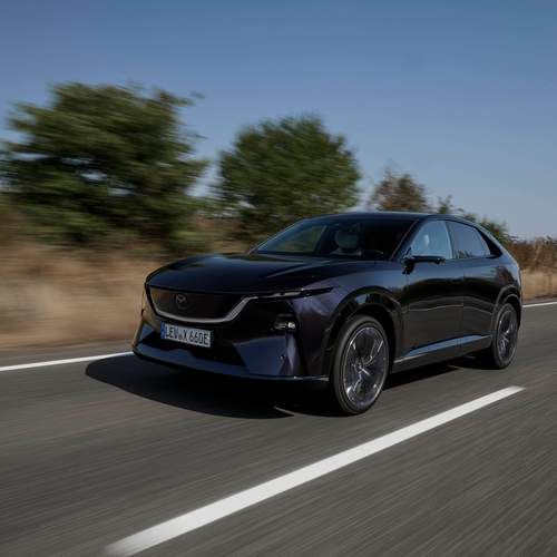 2027 Mazda CX-6e Nightfall Violet Front View