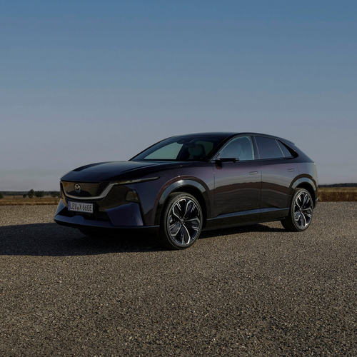 2027 Mazda CX-6e Nightfall Violet Front View