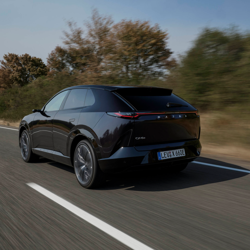 2027 Mazda CX-6e Nightfall Violet Rear View