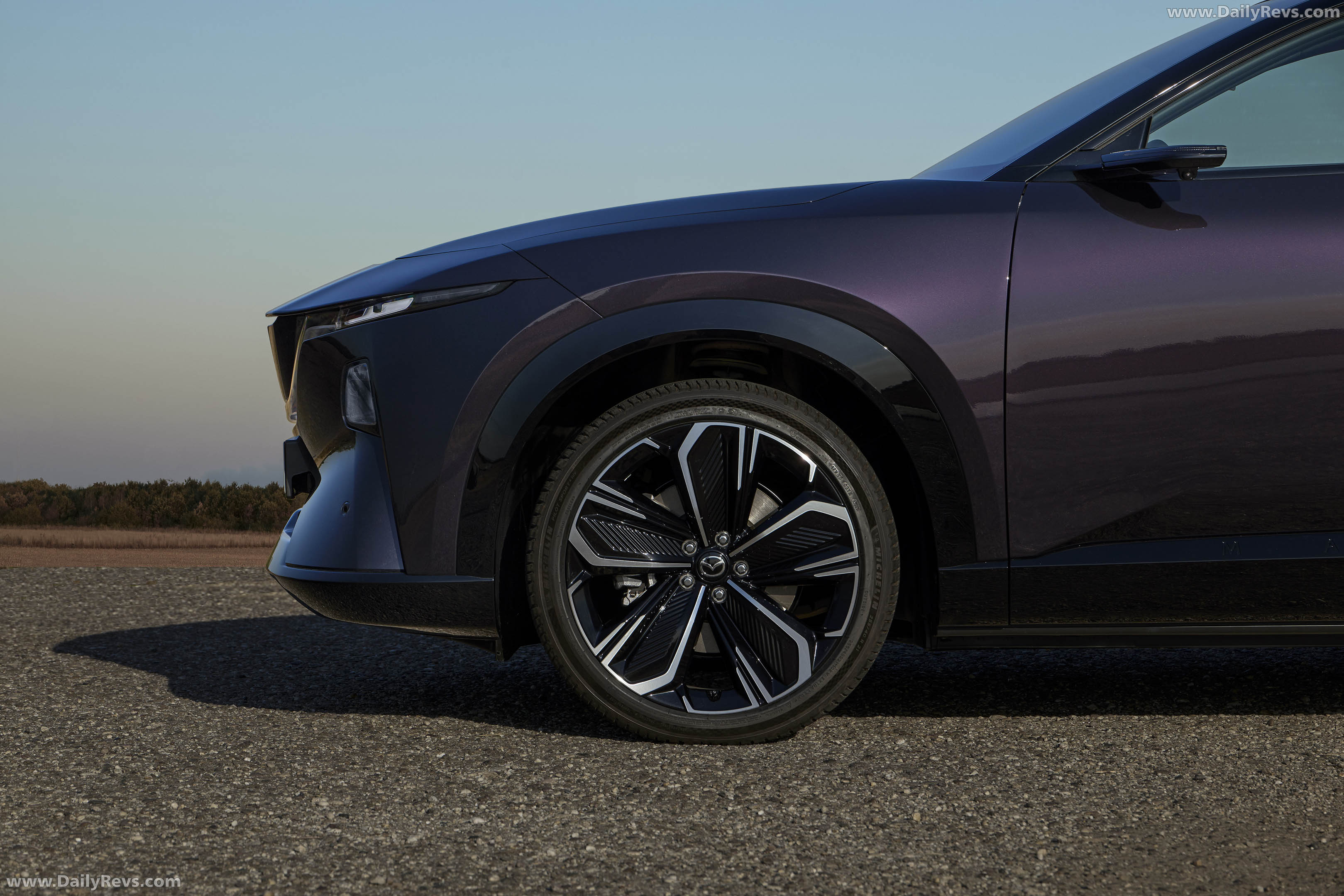 2027 Mazda CX-6e Nightfall Violet Exterior