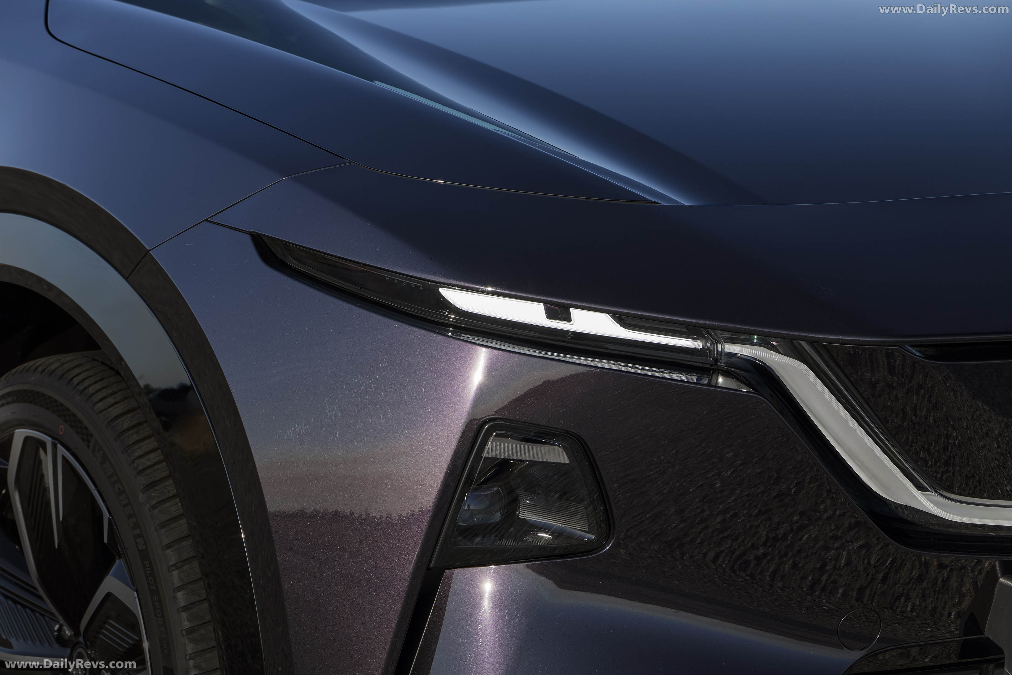2027 Mazda CX-6e Nightfall Violet Exterior
