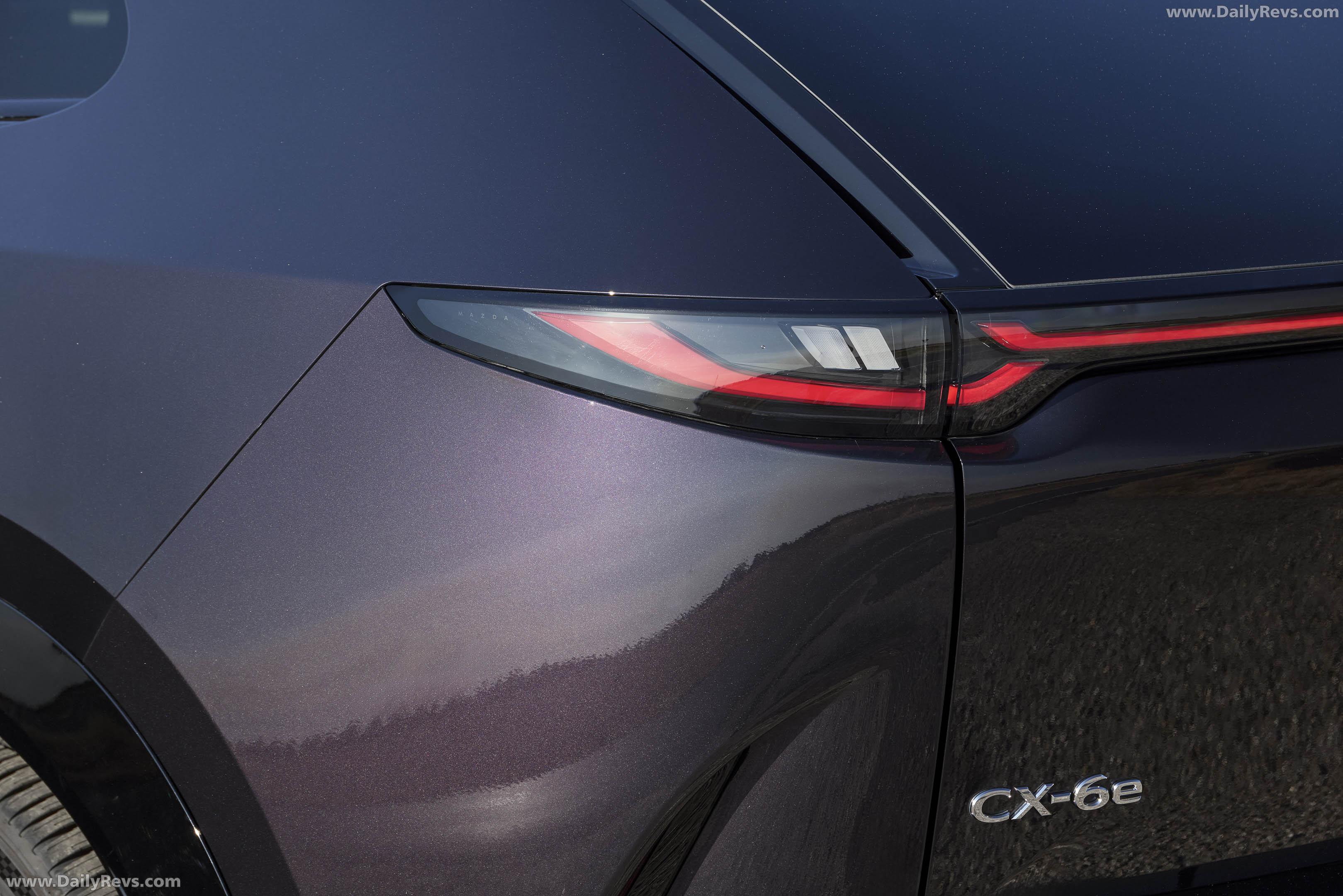 2027 Mazda CX-6e Nightfall Violet Exterior