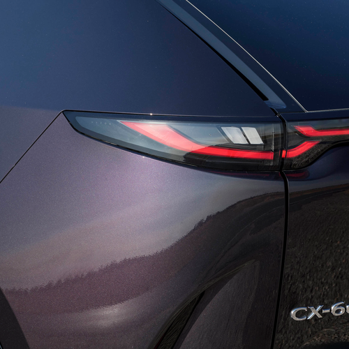 2027 Mazda CX-6e Nightfall Violet Exterior