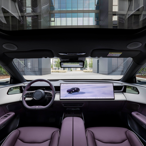 2027 Mazda CX-6e Nightfall Violet Interior