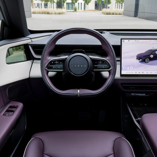 2027 Mazda CX-6e Nightfall Violet Interior