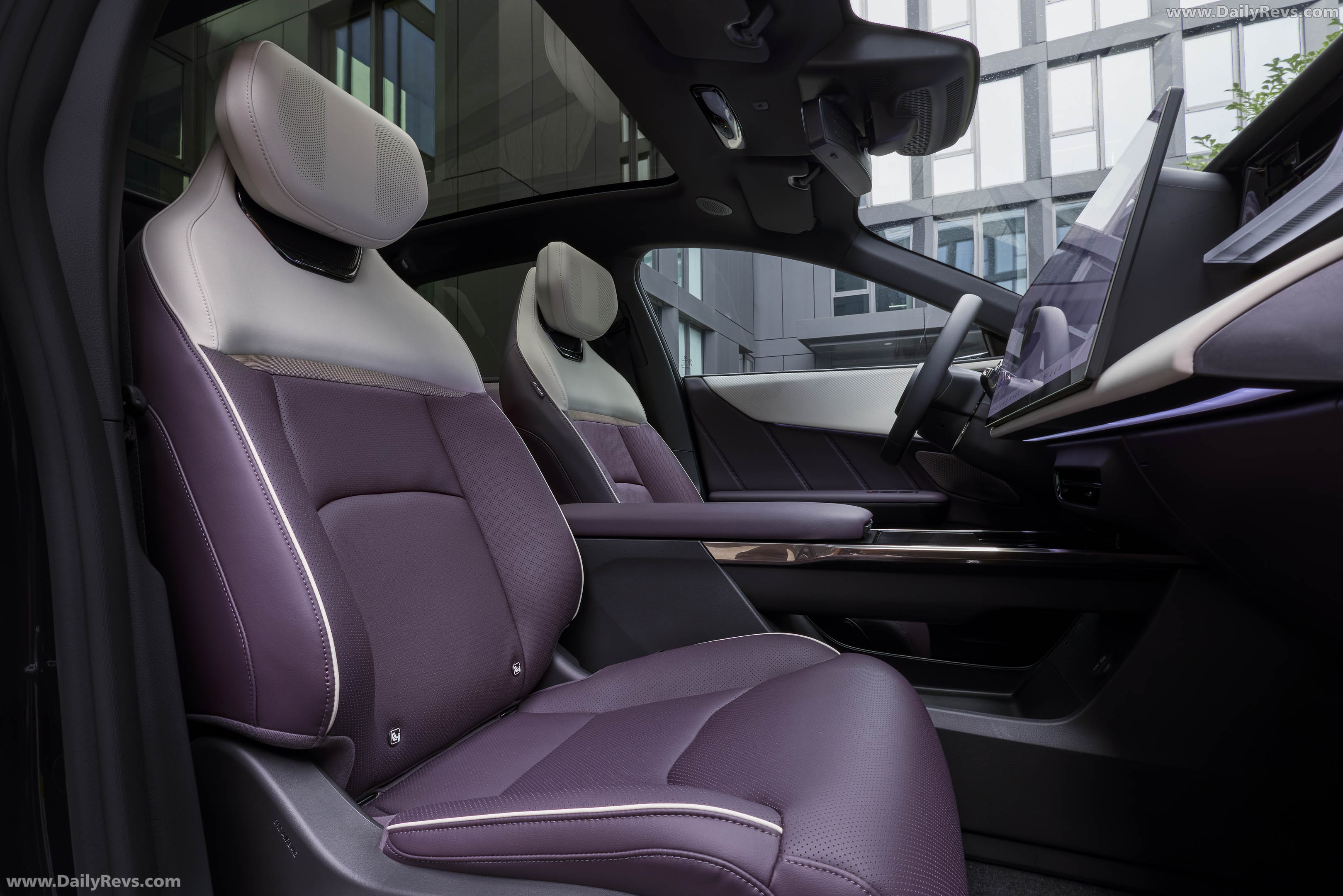 2027 Mazda CX-6e Nightfall Violet Interior