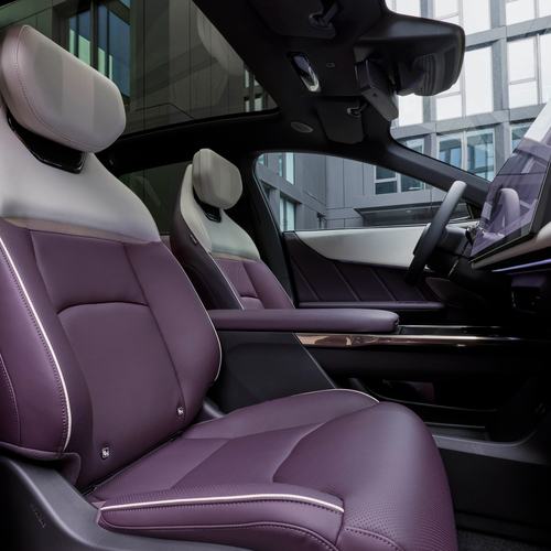 2027 Mazda CX-6e Nightfall Violet Interior