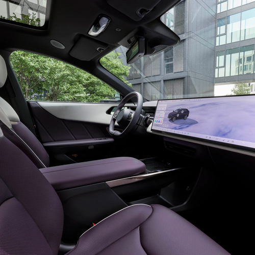 2027 Mazda CX-6e Nightfall Violet Interior