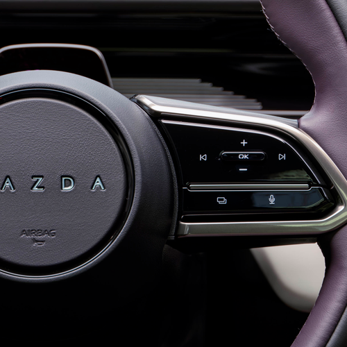 2027 Mazda CX-6e Nightfall Violet Interior