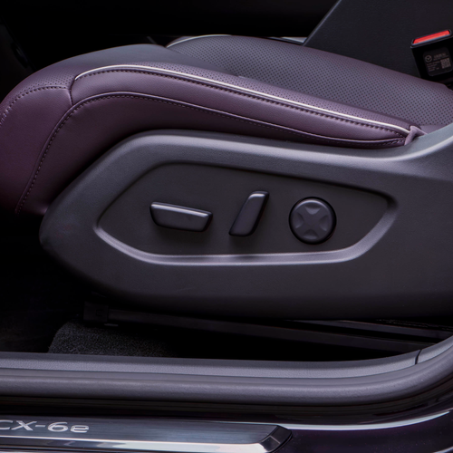 2027 Mazda CX-6e Nightfall Violet Interior