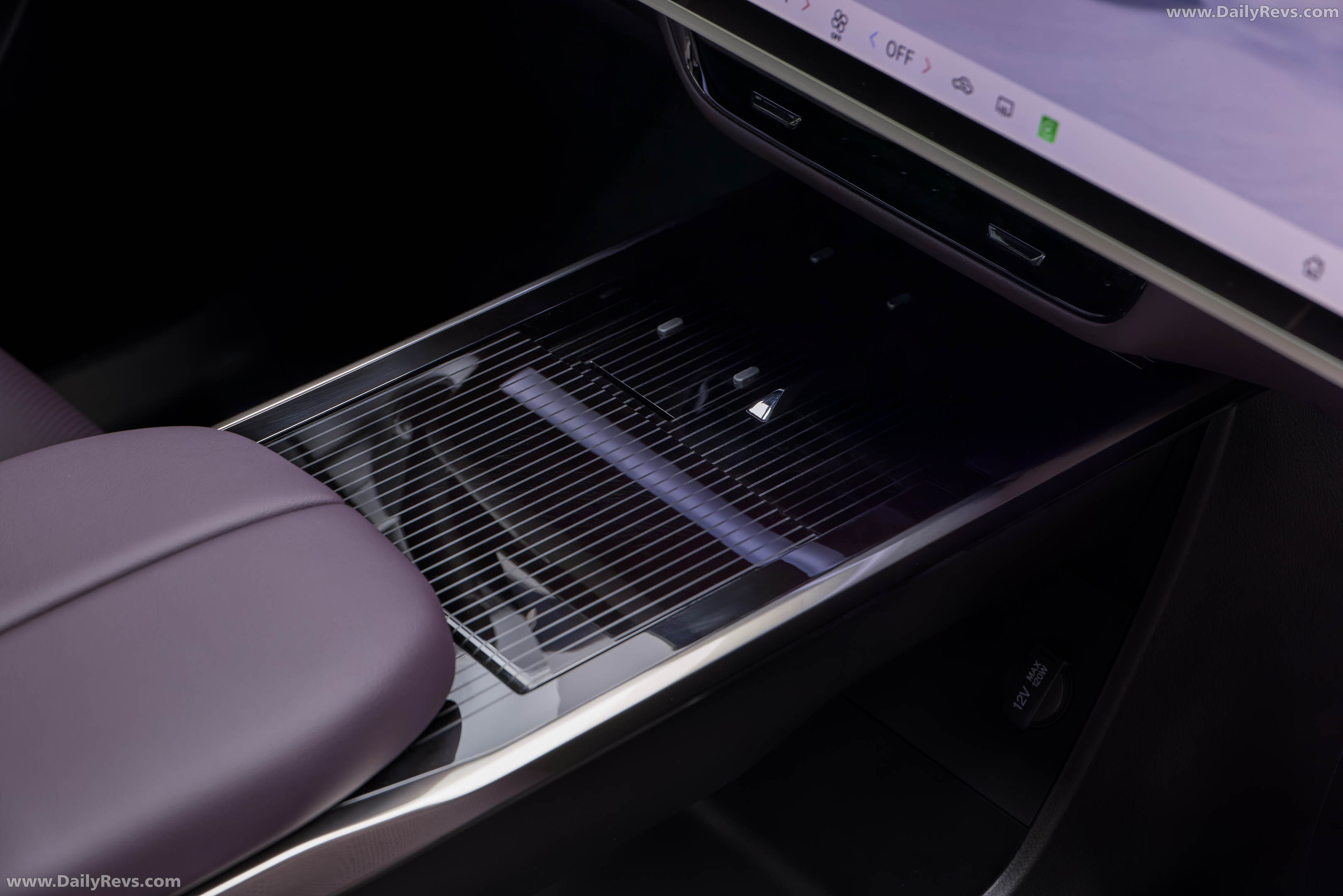 2027 Mazda CX-6e Nightfall Violet Interior