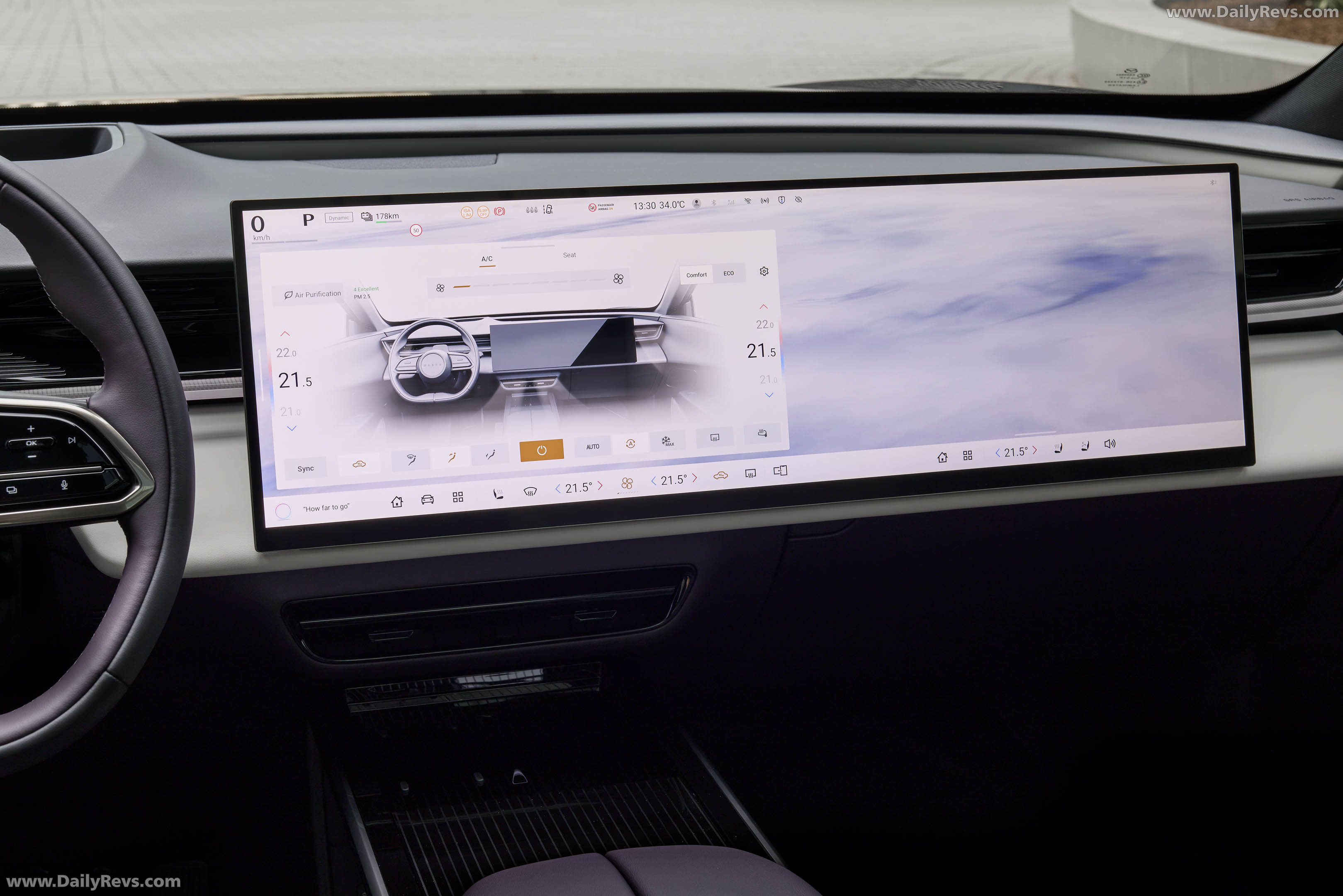 2027 Mazda CX-6e Nightfall Violet Interior