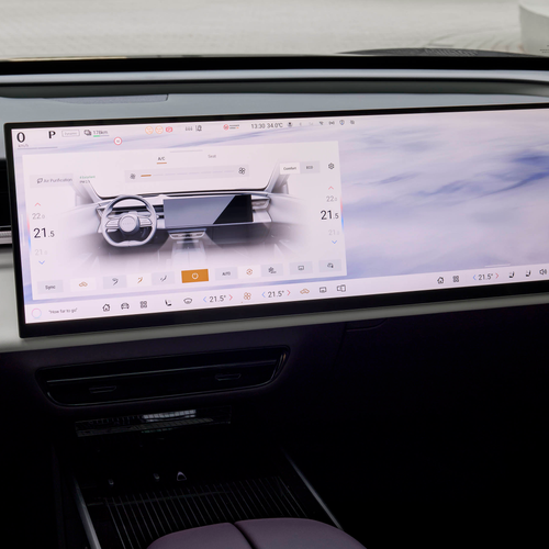 2027 Mazda CX-6e Nightfall Violet Interior