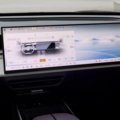 2027 Mazda CX-6e Nightfall Violet Interior