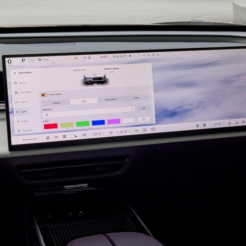 2027 Mazda CX-6e Nightfall Violet Interior
