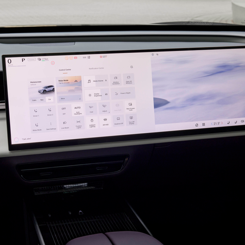 2027 Mazda CX-6e Nightfall Violet Interior