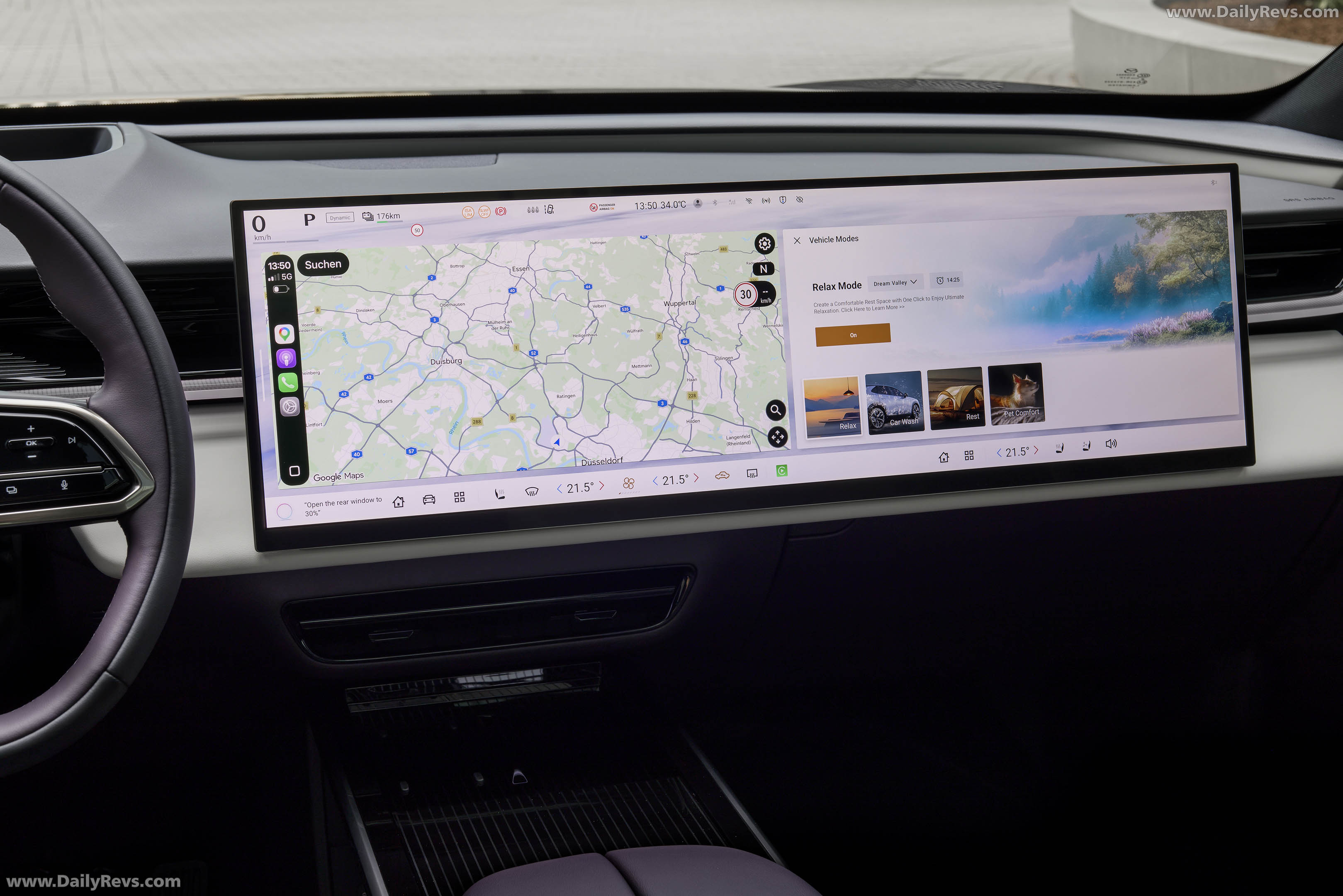 2027 Mazda CX-6e Nightfall Violet Interior
