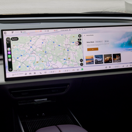 2027 Mazda CX-6e Nightfall Violet Interior