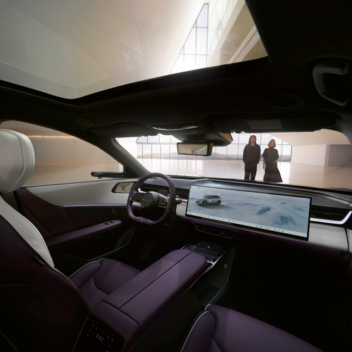 2027 Mazda CX-6e Nightfall Violet Interior