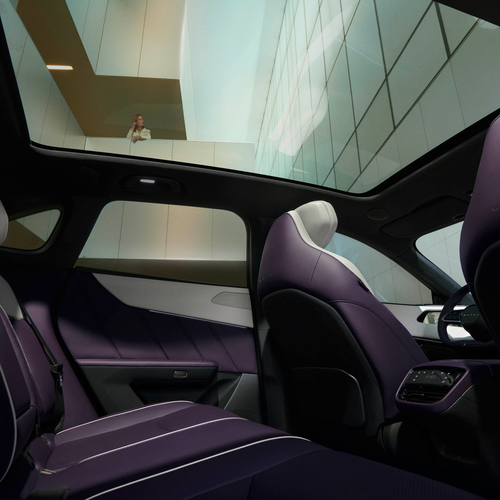 2027 Mazda CX-6e Nightfall Violet Interior