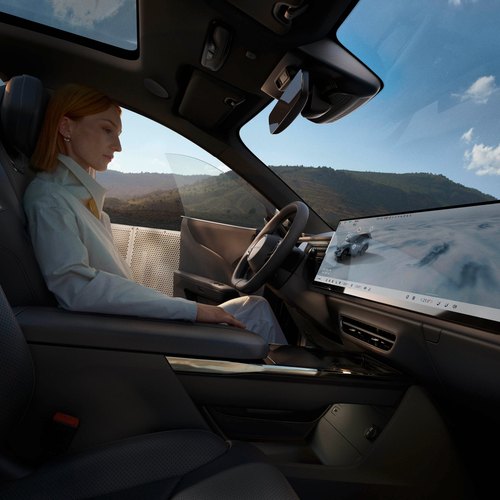 2027 Mazda CX-6e Nightfall Violet Interior