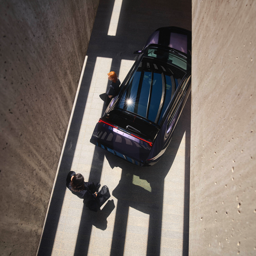 2027 Mazda CX-6e Nightfall Violet Top View