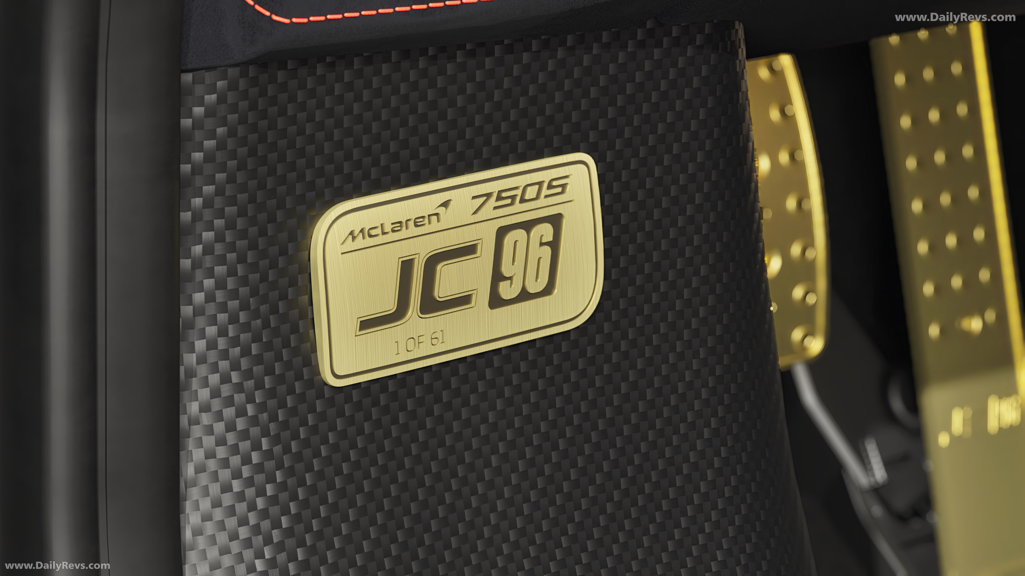 2026 McLaren 750S JC96 Interior