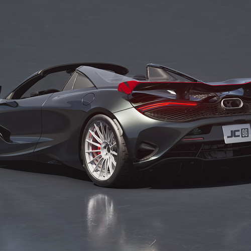 2026 McLaren 750S Spider JC96 Rear View